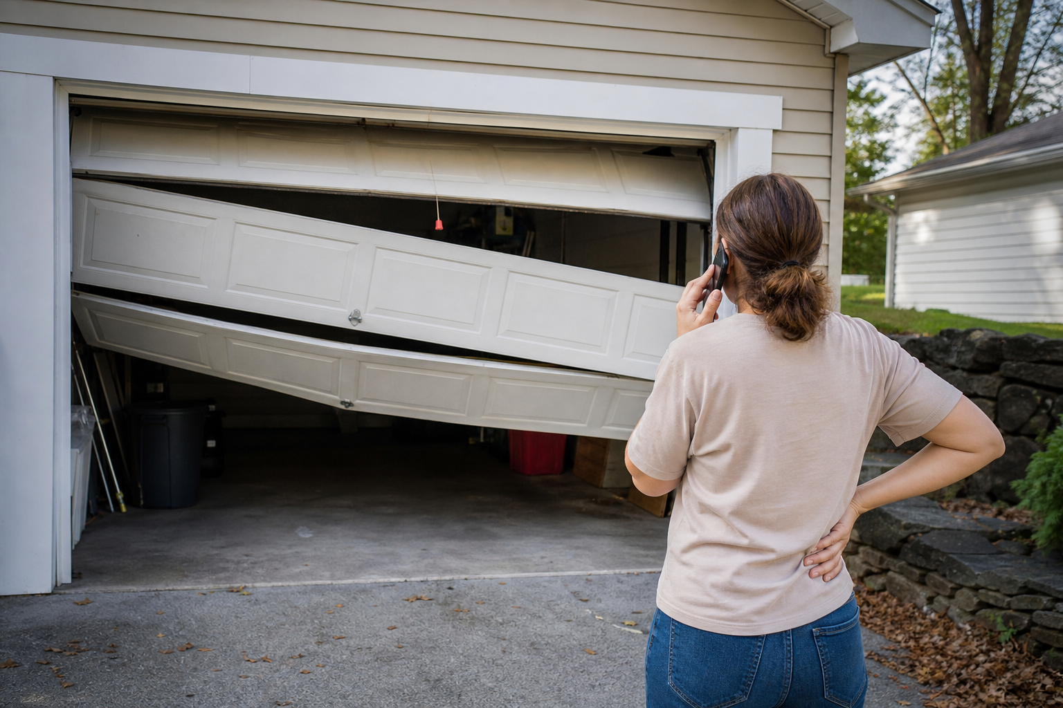 Emergency Garage Door Repair Near Me: What Yonkers Homeowners Should Do First